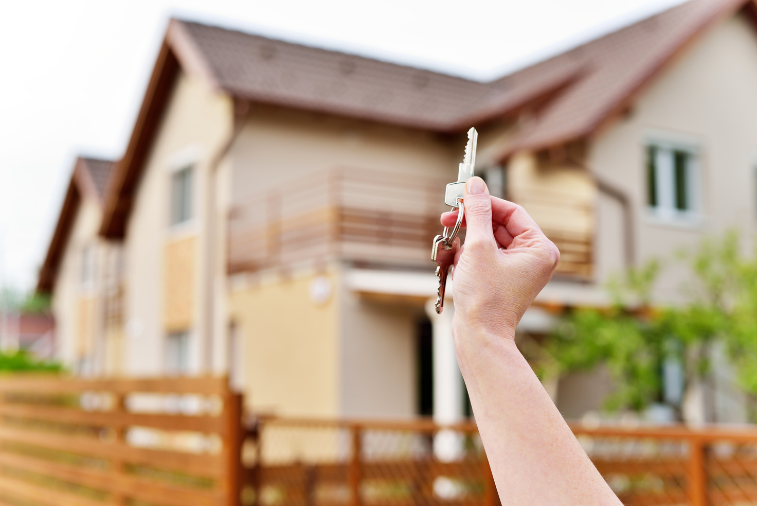 Getting the new house keys